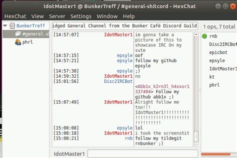  HexChat IRC Client