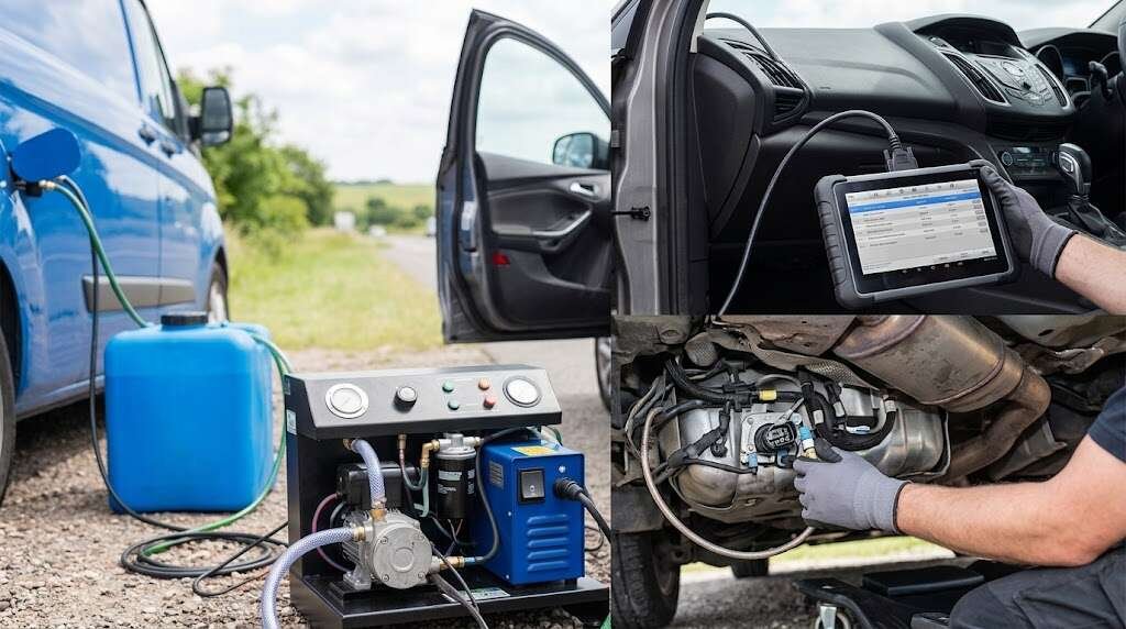 ADBLUE TANK REMOVAL
